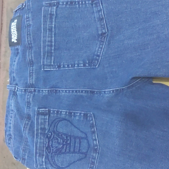 Broken Promises cargo jeans Bad Ass jeans!!! #Skaterjeans - Picture 15 of 16